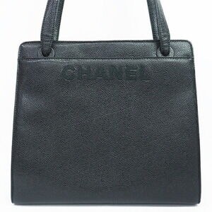 Chanel logo shoulder bag